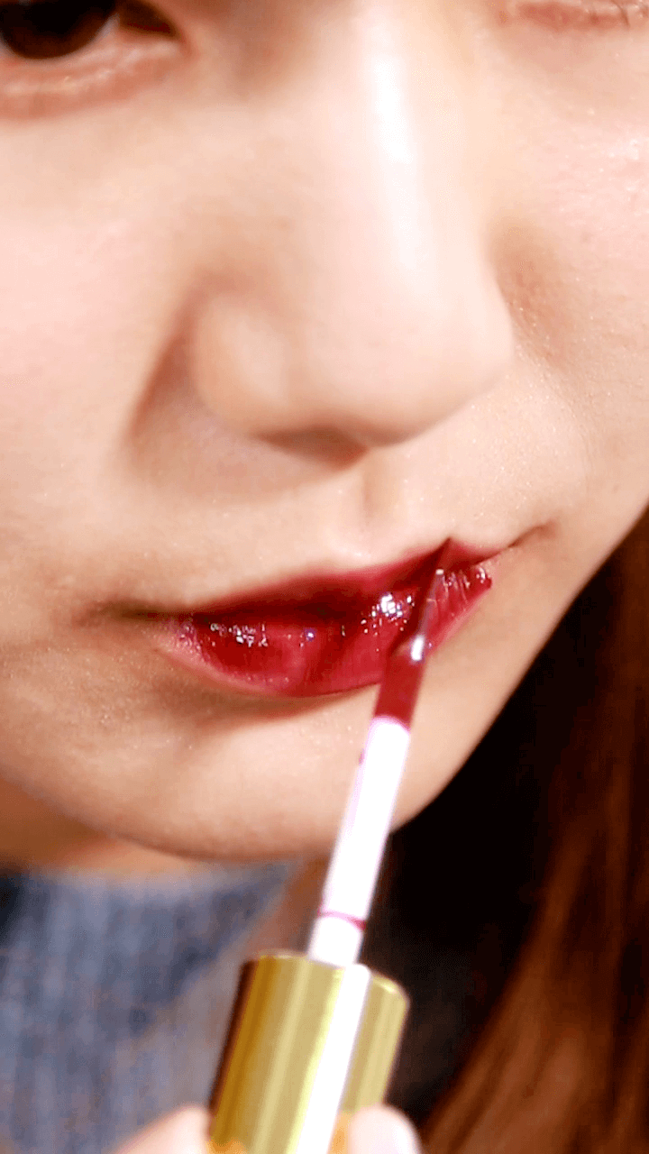 チョコレートリップで秋の装い！クーピーの新作コスメを試してみた