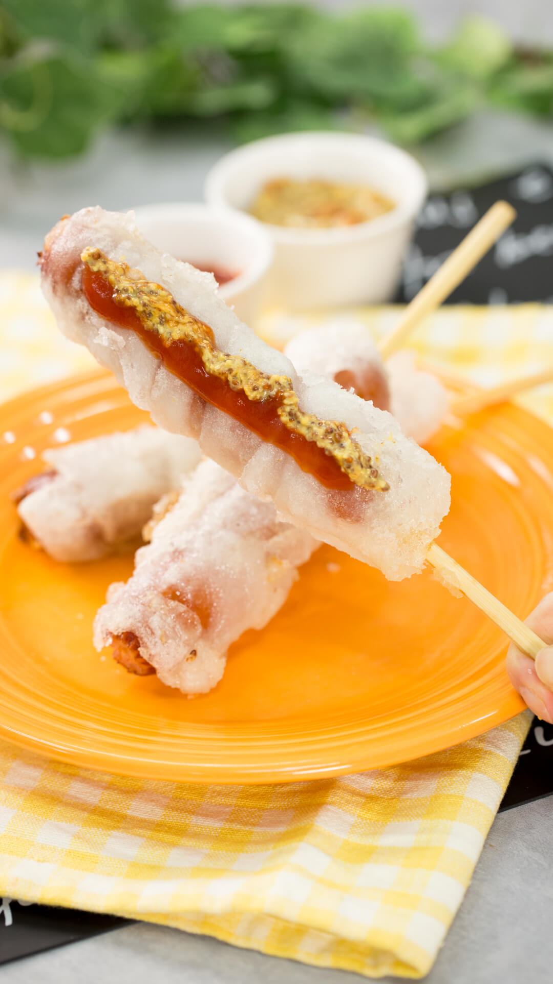 新食感！カリもち♡餅ドッグ