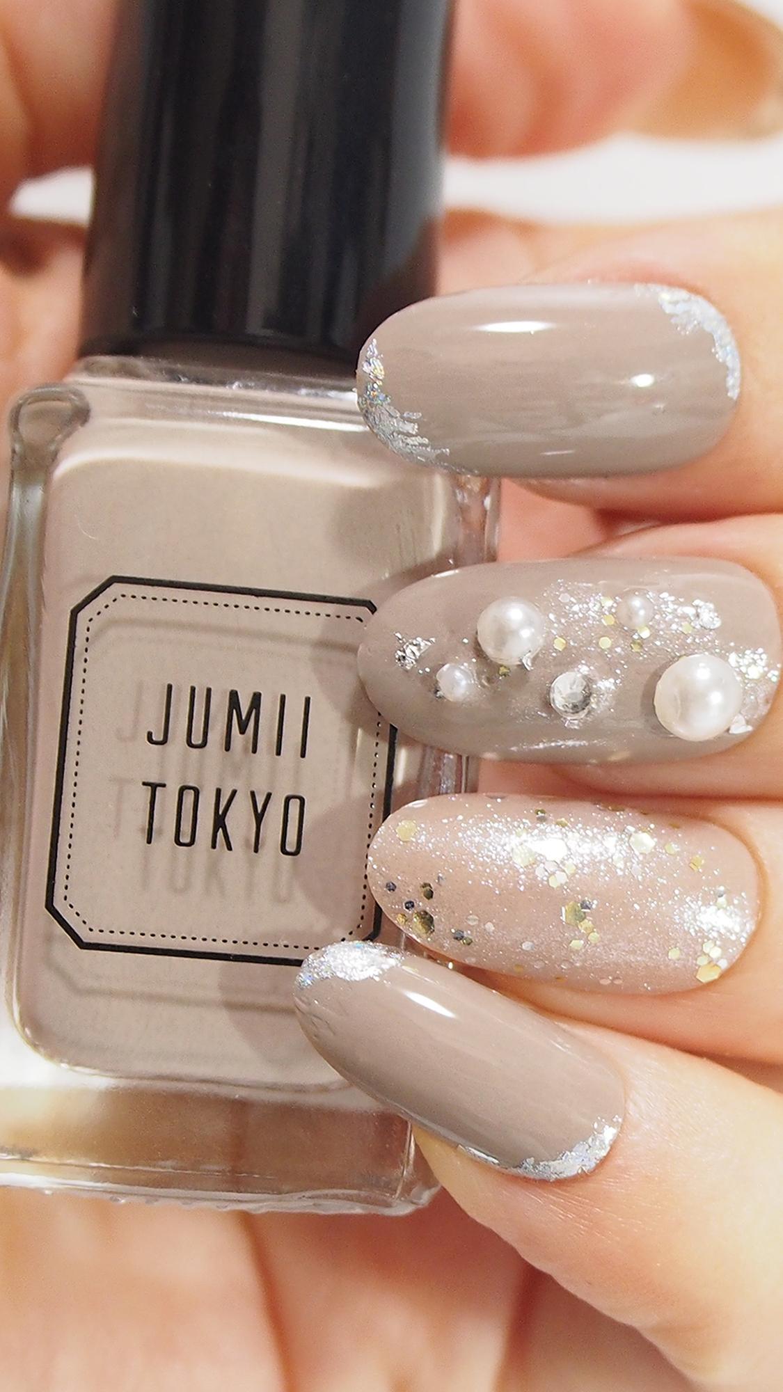 キャンドゥ×JUMII TOKYOの2色でシンプルセルフネイルの塗り方動画