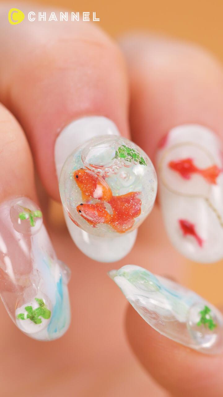 อะไรกันครับเนี่ย!? เล็บโหลตู้ปลา 3 มิติ