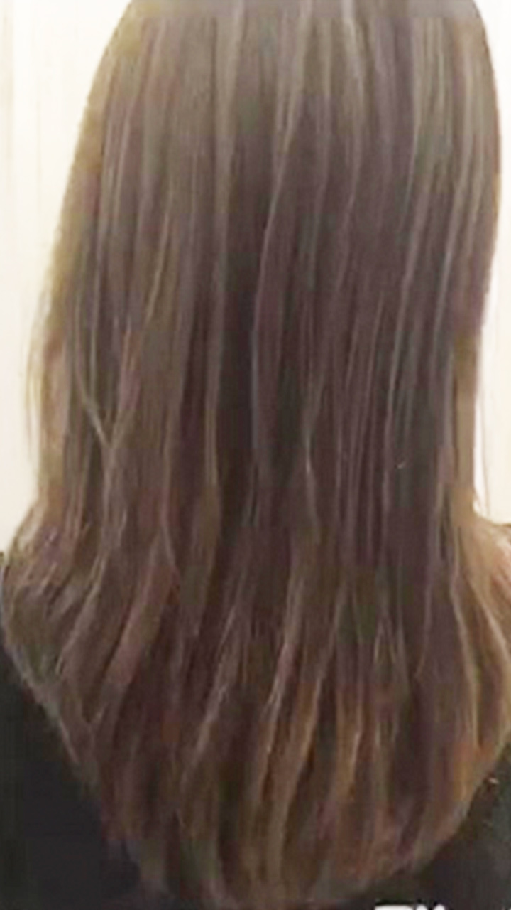 大人気！ホワイトベージュアッシュ！