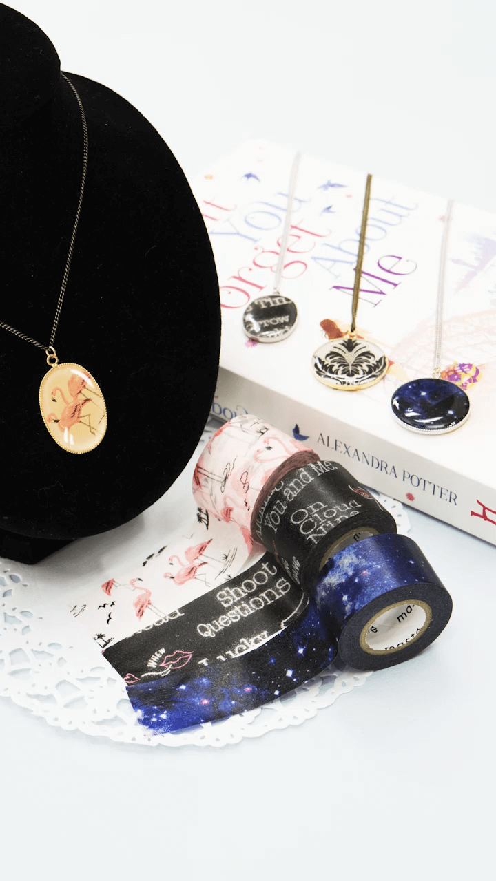 超簡単にデザインできた♪カワイイ「マステペンダント」で好みの仕上がり！