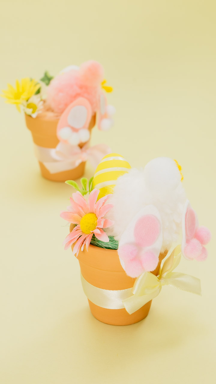 うさぎのおしりが超キュート！イースターインテリア♡