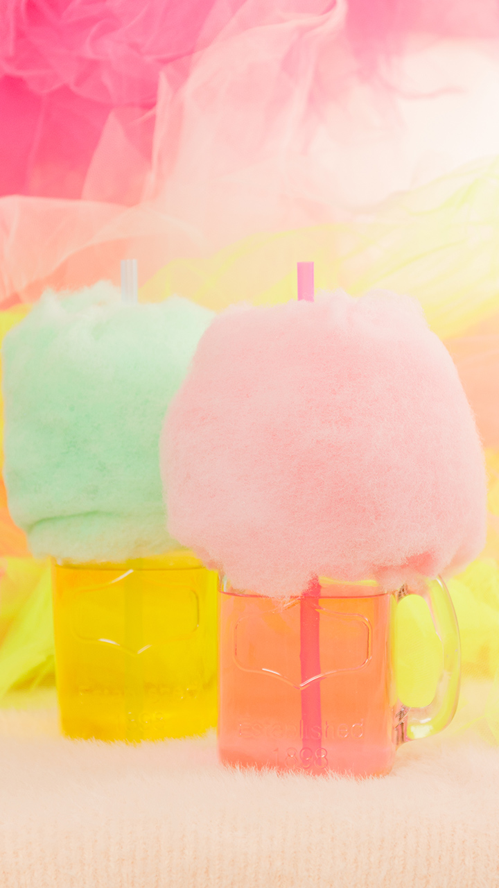 ふわふわ綿あめドリンク風の消臭ボトルが超絶かわいい♡