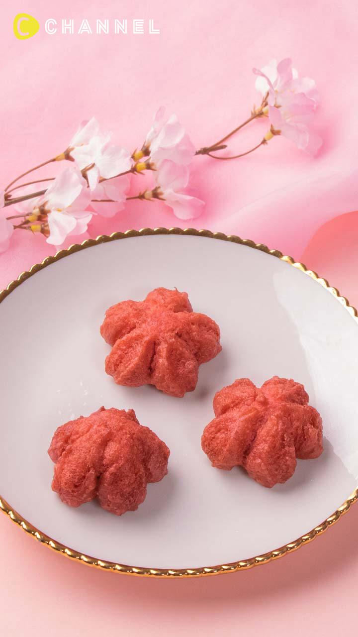 お家で可愛く♡お花見チュロス