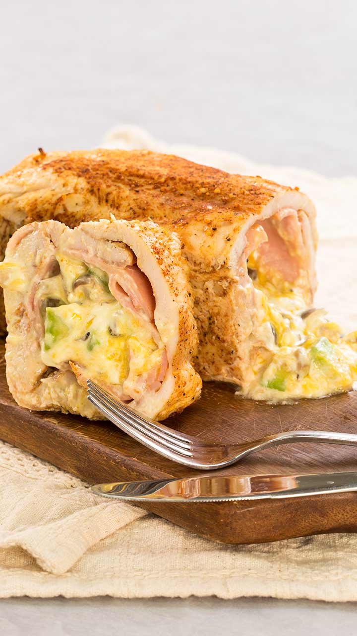 柔らかお肉で大満足♡チキンロール