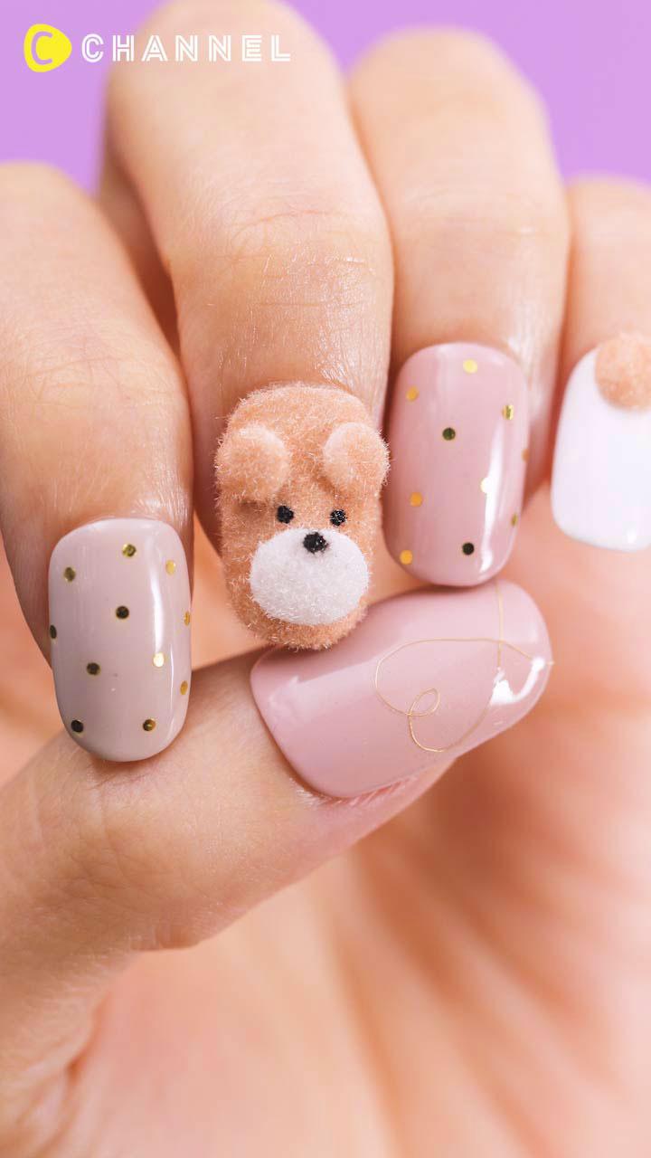 ต้าวหมีตัวฟู เล็บน่ารักของคนดูดี