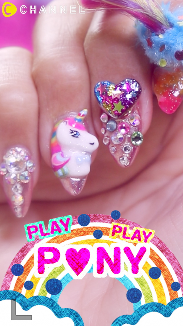 Raibow Pony ทำเล็บแล้วไปปาร์ตี้กัน