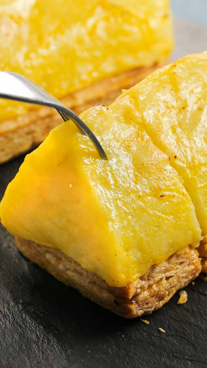 この形面白い！！とろ〜りポテトパイ