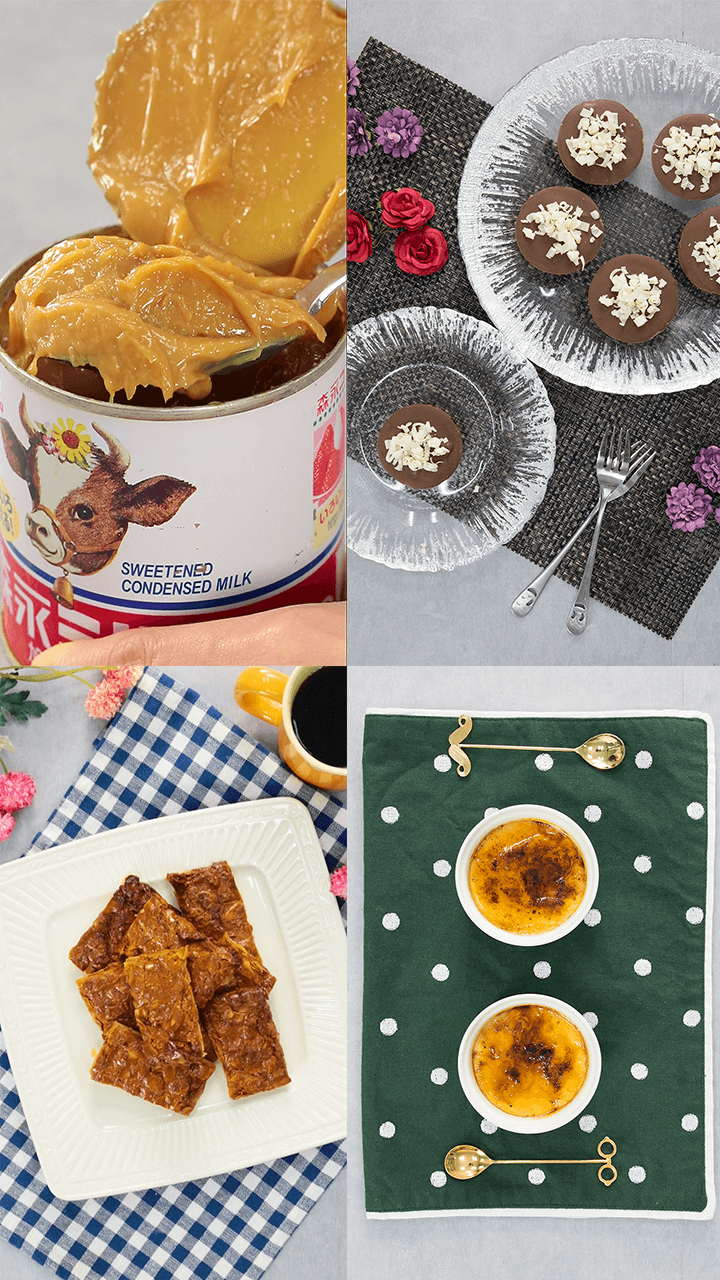 練乳ひとつでキャラメルできる♡キャラメルアレンジ3選