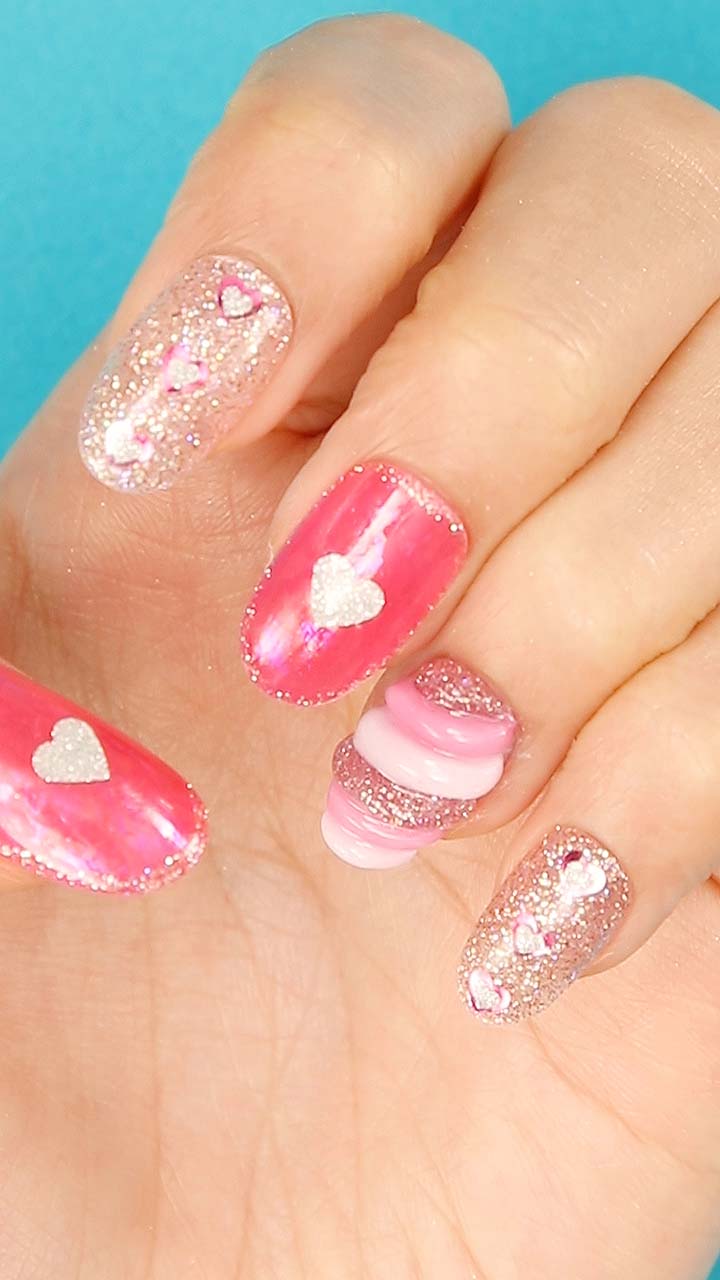 ふんわり柔らか？マシュマロネイル