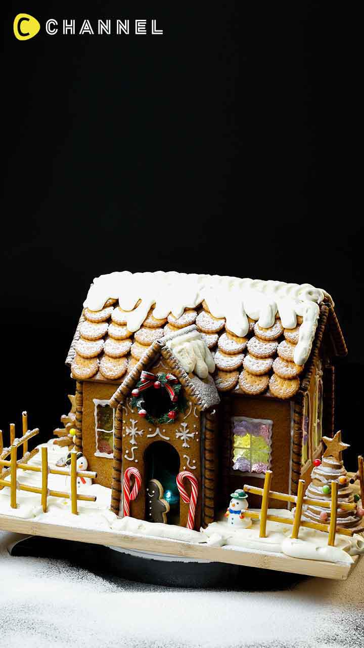 夢みたい♡ 丸ごと食べられるジンジャーブレッドハウス