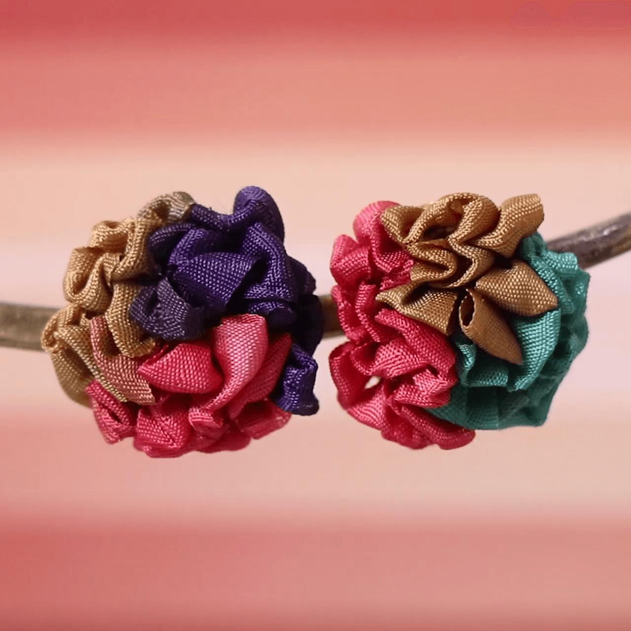 ふわふわが魅力♡ 「フープ巻きピアス」