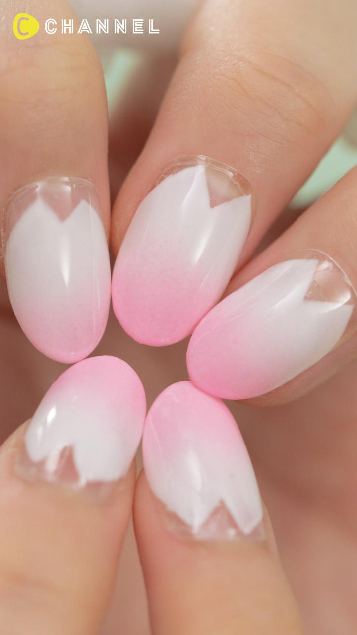 ５本集めて♡桜ネイル