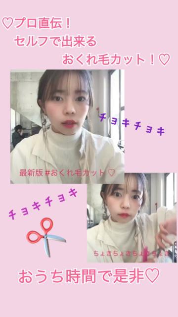 ♡プロ直伝！セルフで出来るおくれ毛カット 💇‍♀️♡ 