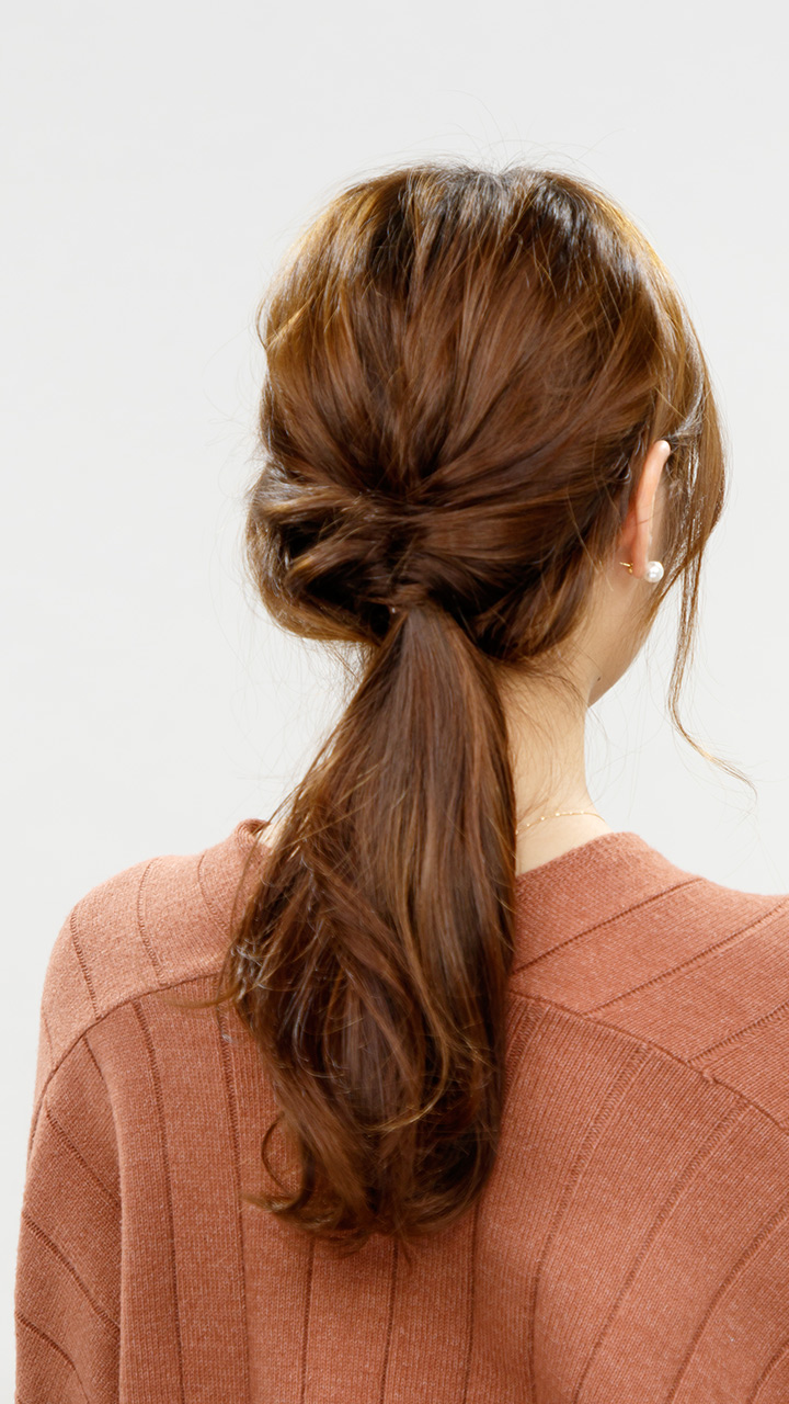 ちょい足しでグッと可愛くなる ひとつ結びアレンジ C Channel