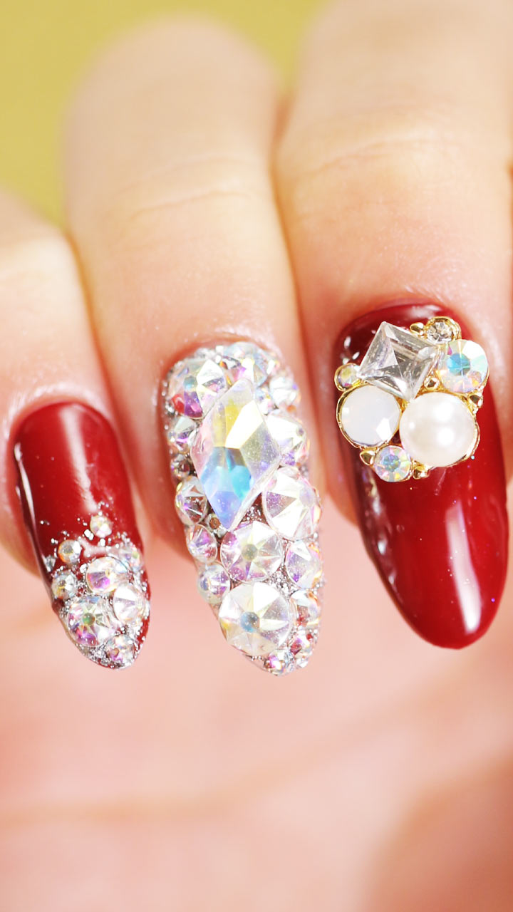 トリコになりそう♡ギラギラネイル