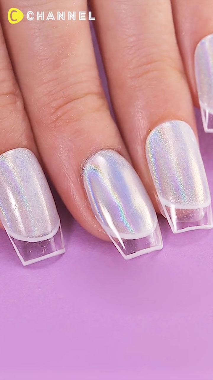 แค่มองก็รู้สึกเท่ เล็บเฟรนช์เนล Minimal 