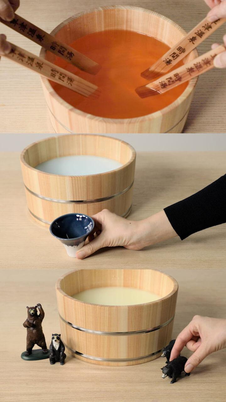 お風呂でOFF！日本の温泉和風入浴剤