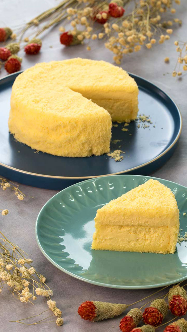 濃厚〜フロマージュ!! 2層のチーズケーキ♡