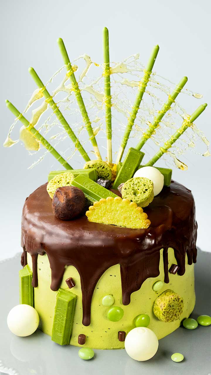 抹茶LOVERに捧ぐケーキ