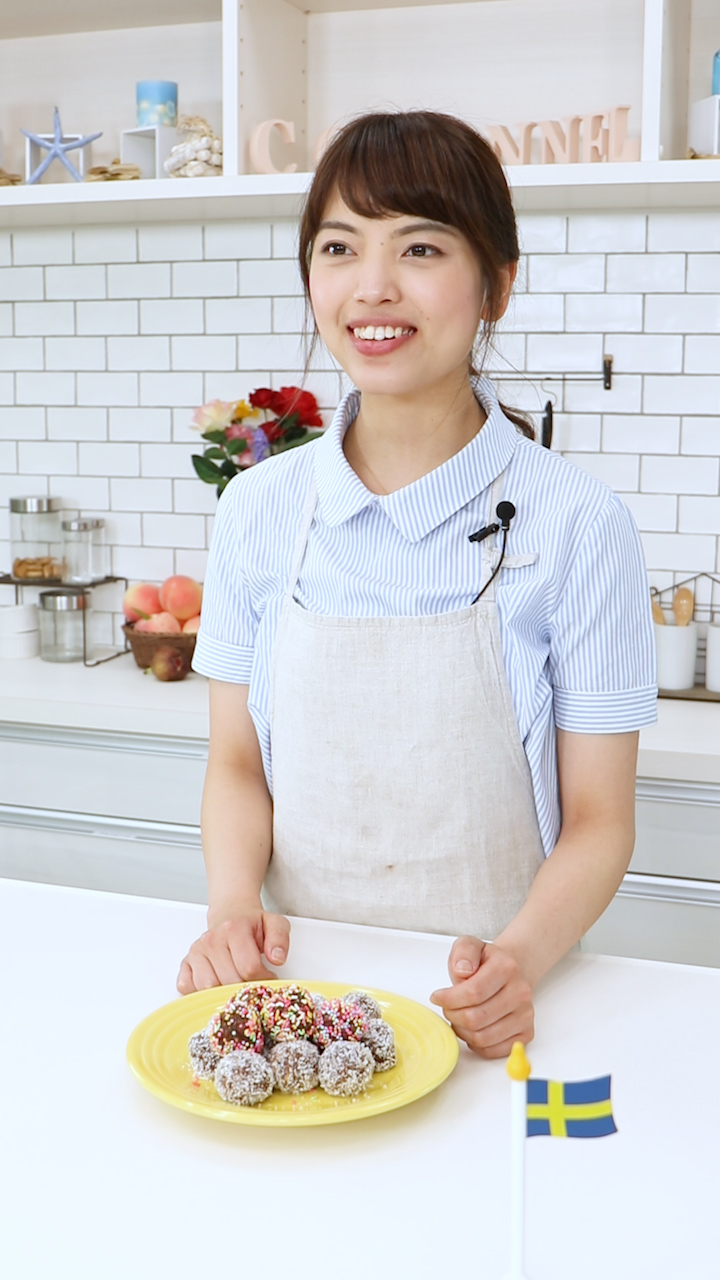 女子会の持ち寄りスイーツに！チョコレートボール