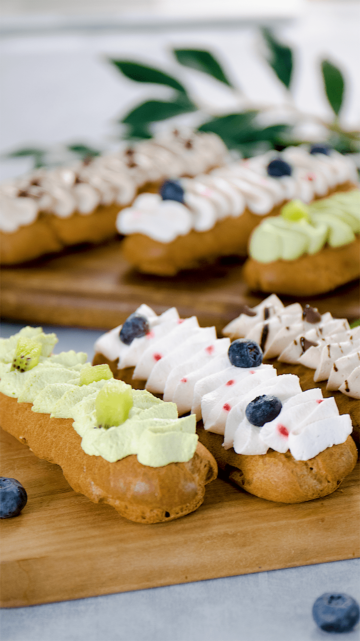 3色エクレアの簡単レシピ！フォトジェニックで思わずパシャり！