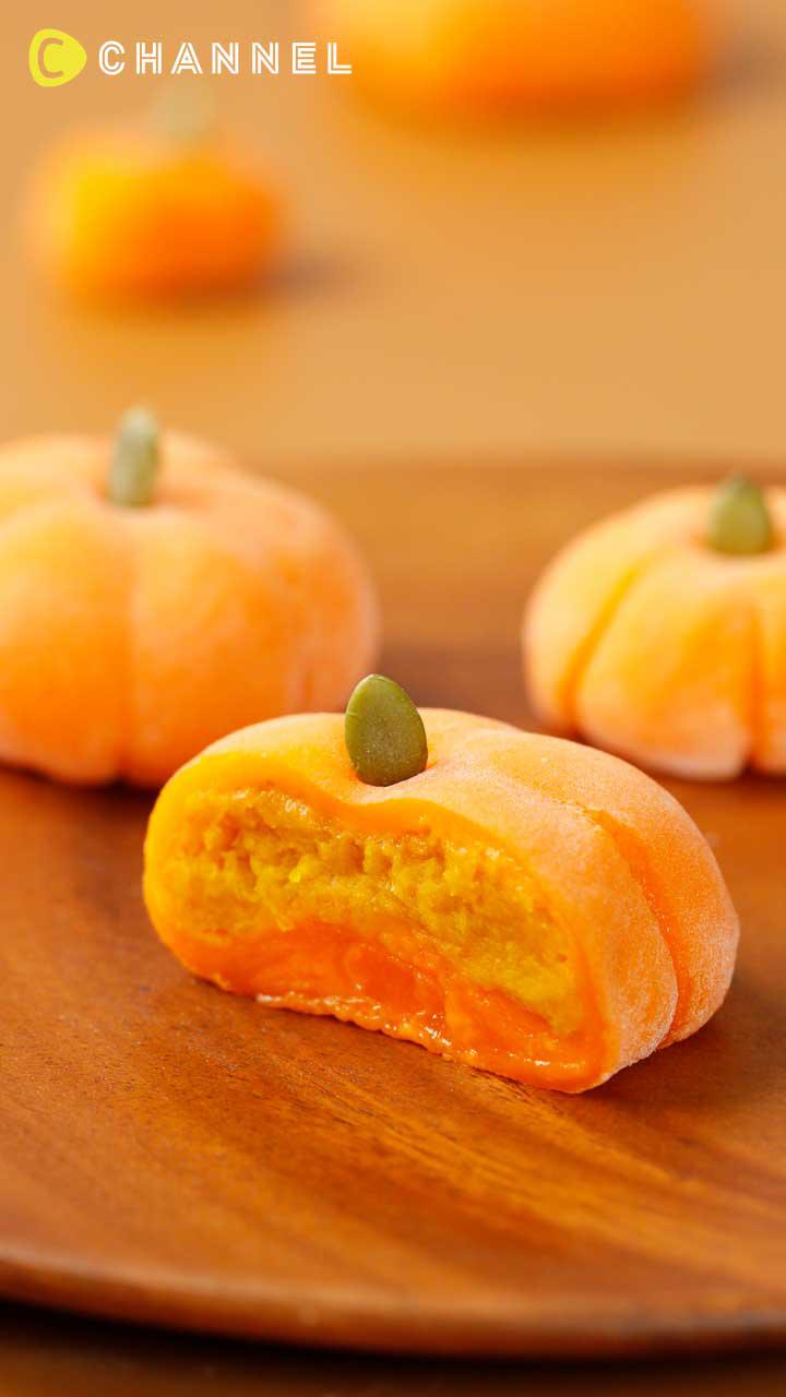 もっちり♡かぼちゃもち