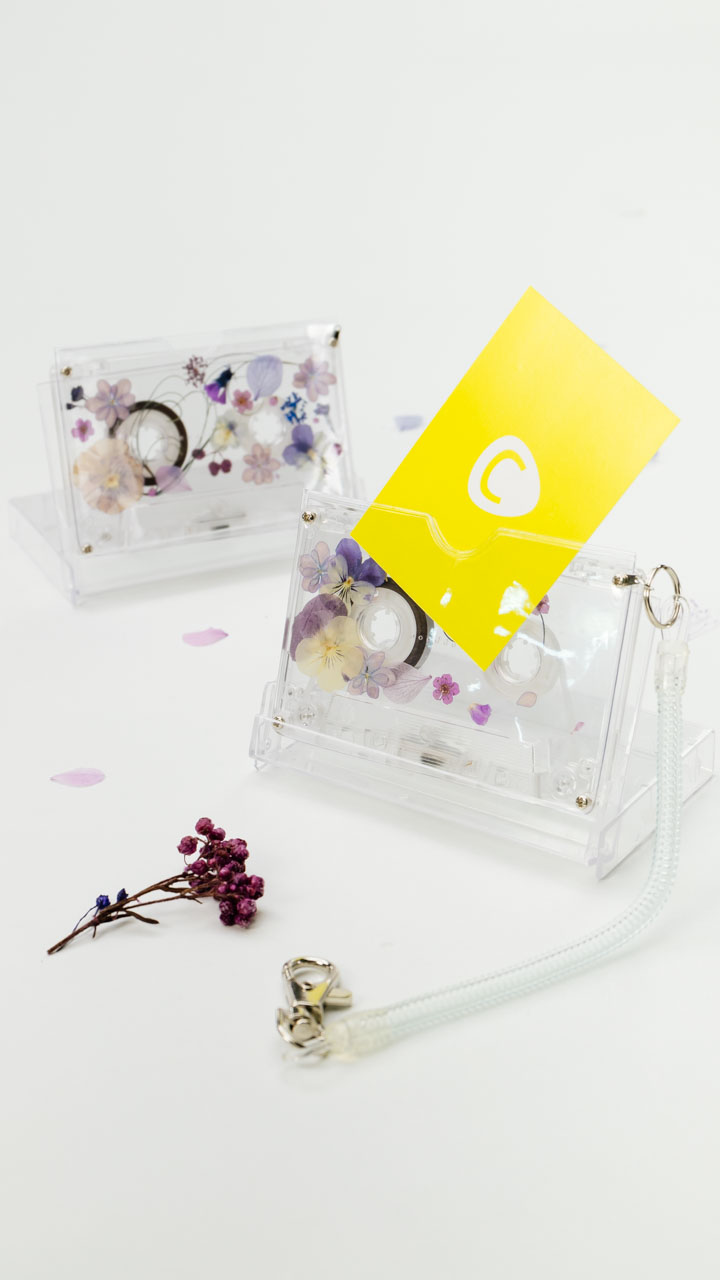 レトロかわいい♪懐かしのカセットケースのカードケース♡