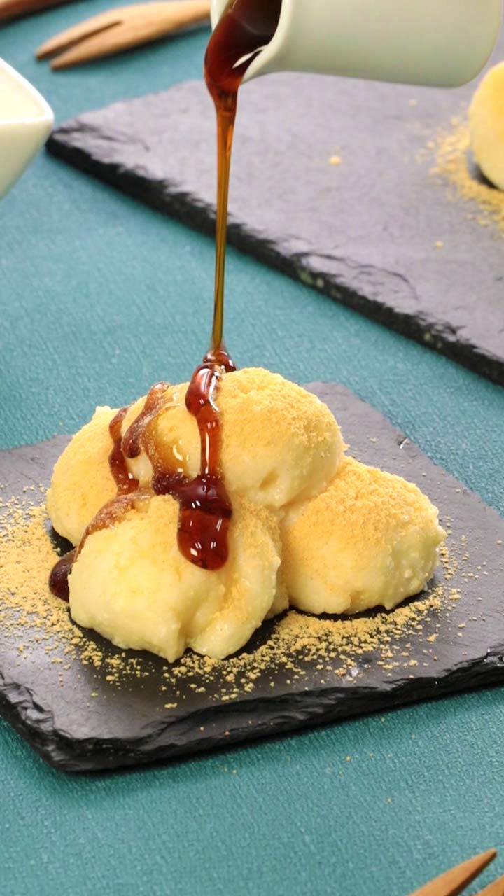 究極ヘルシー☆たったの2つの材料でもちもちスイーツ♡