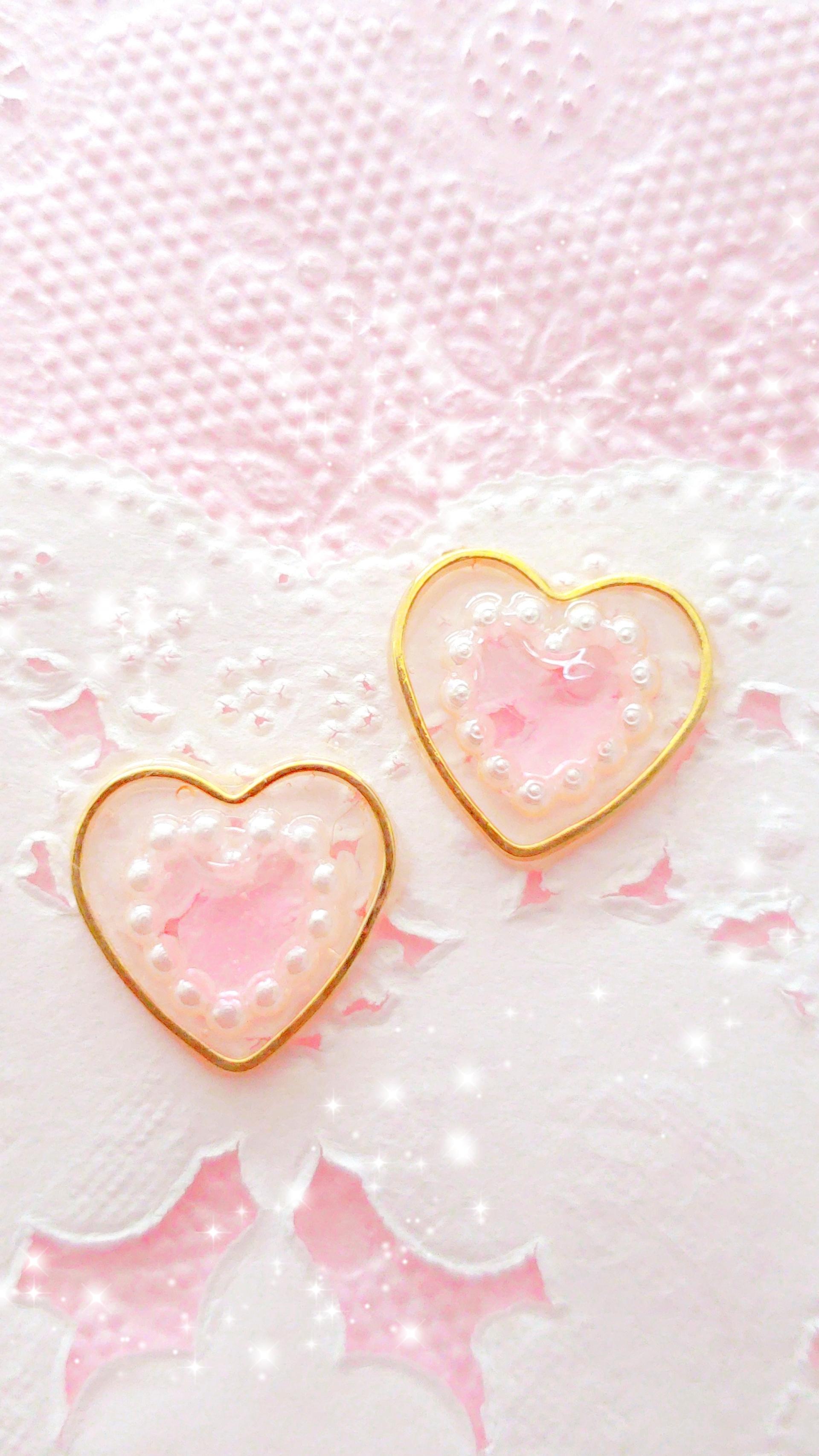 【アクセサリーパーツDIY】簡単！ダブルハートパーツ