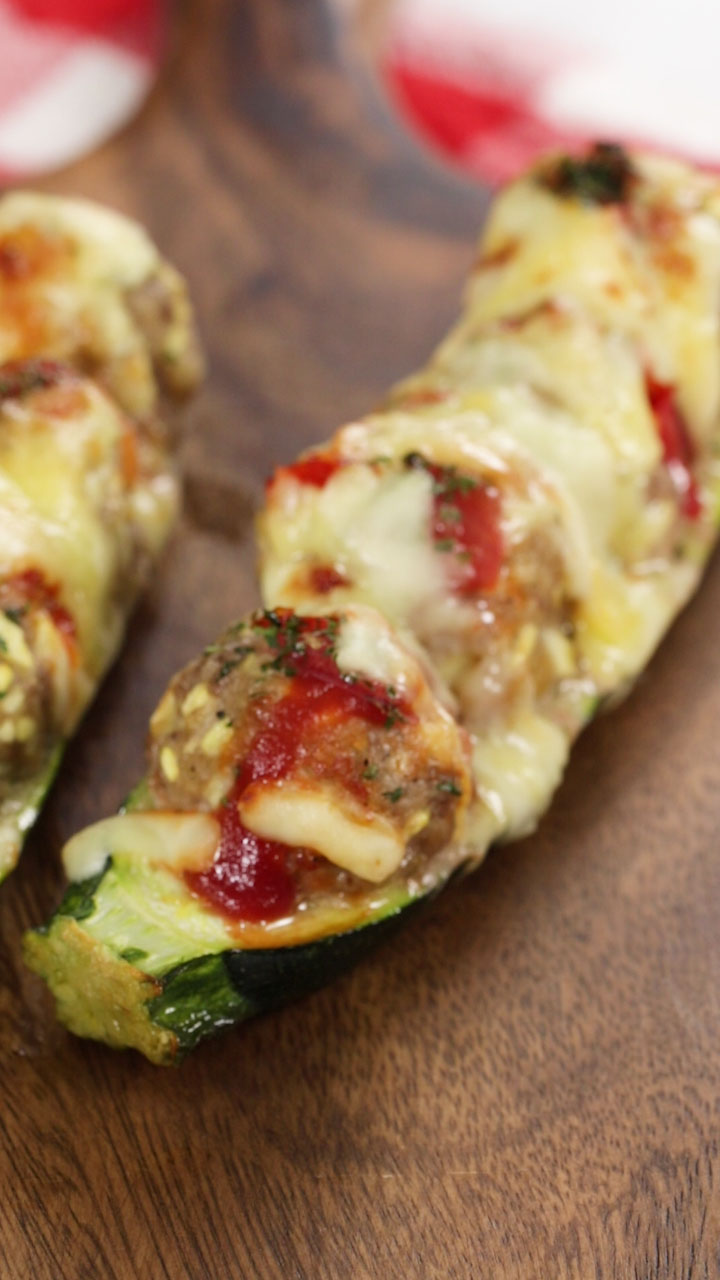 ズッキーニのレシピなら、おしゃれな「ミートボート」はいかが？