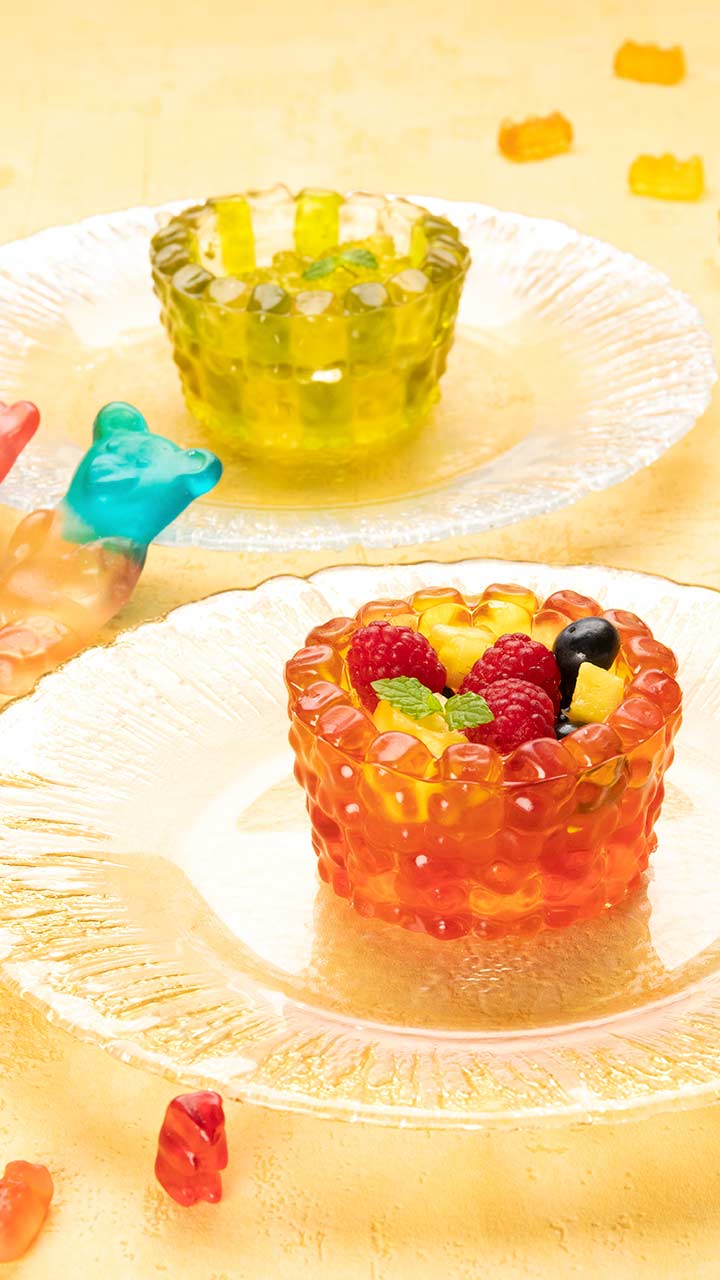 ぷるぷる×かわいい♡ベアーグミカップ