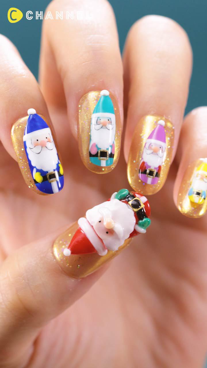 抜いても抜いても!? サンタクロースネイル