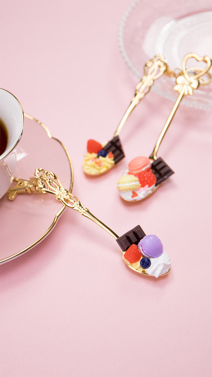 あなたのひとくちは何味ですか？♡Sweetなおめかしスプーン