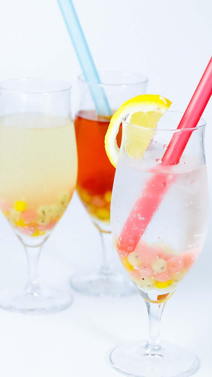 夏だからトロピカル気分♡フルーツタピオカ