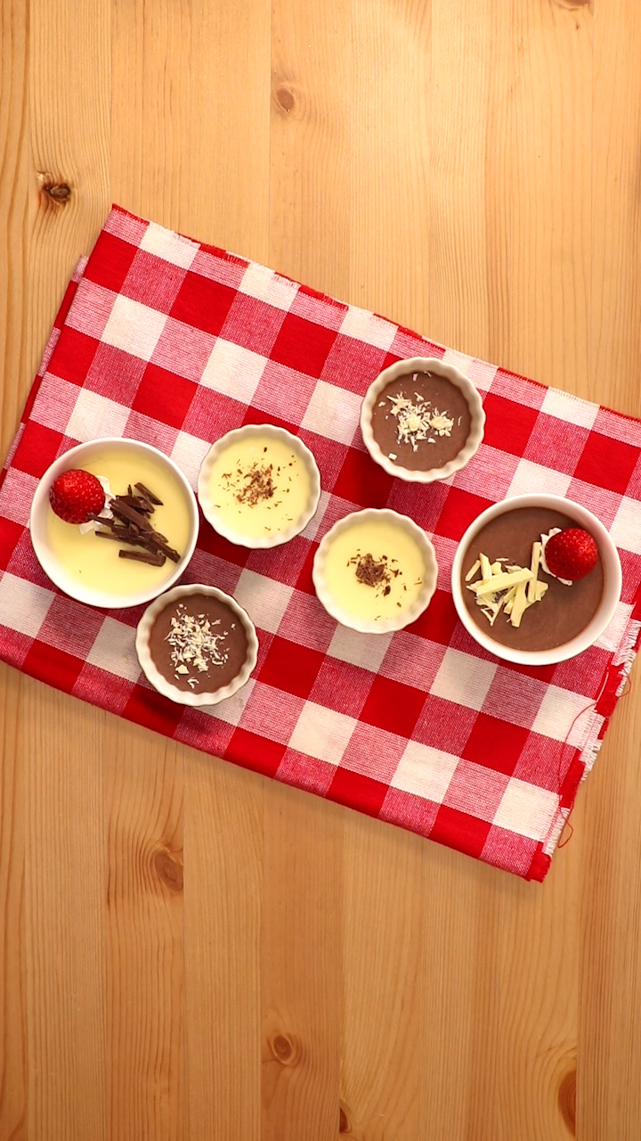 ホワイトチョコプリンが簡単に作れる！混ぜて冷やすだけ