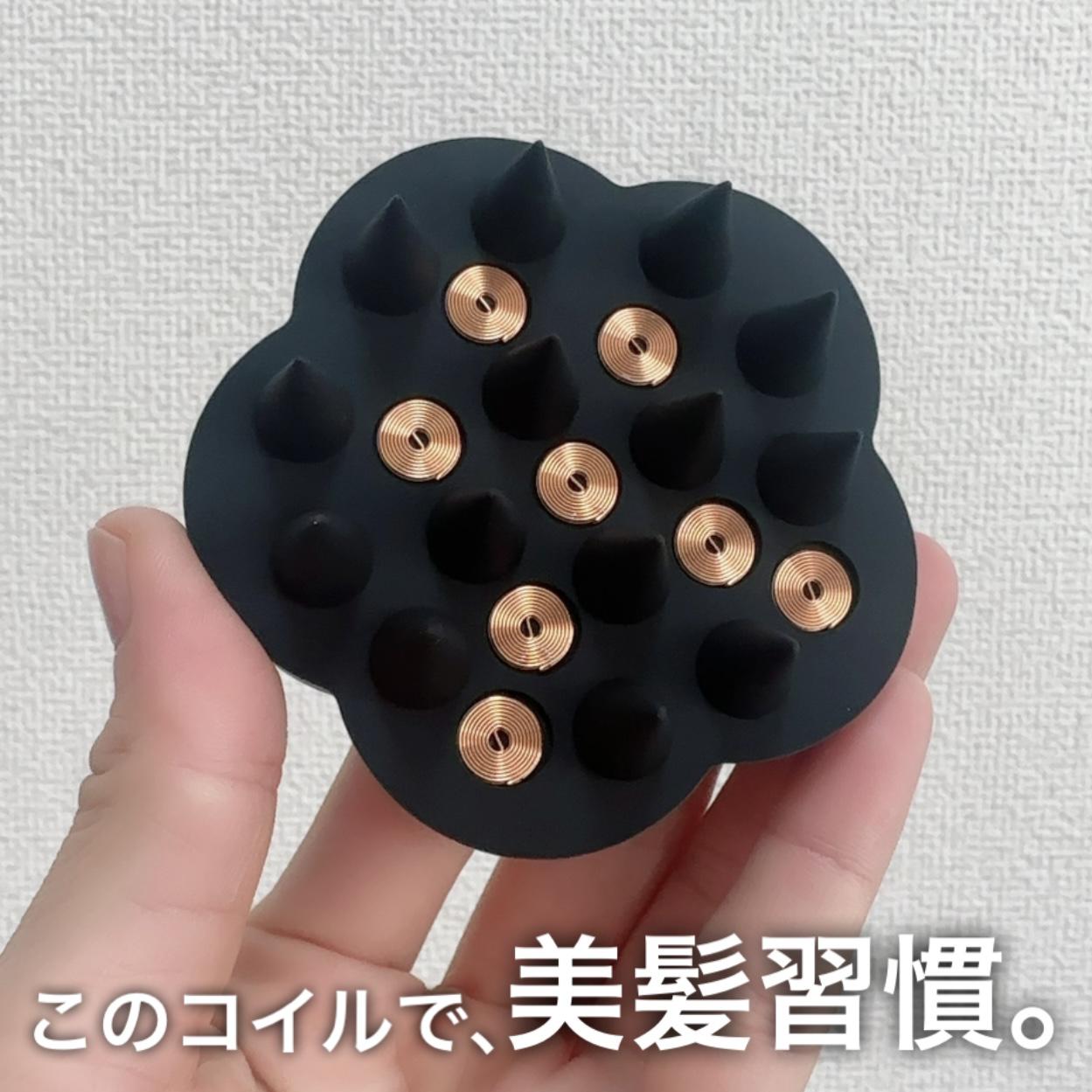 コイルで美髪ケアブラシ♡