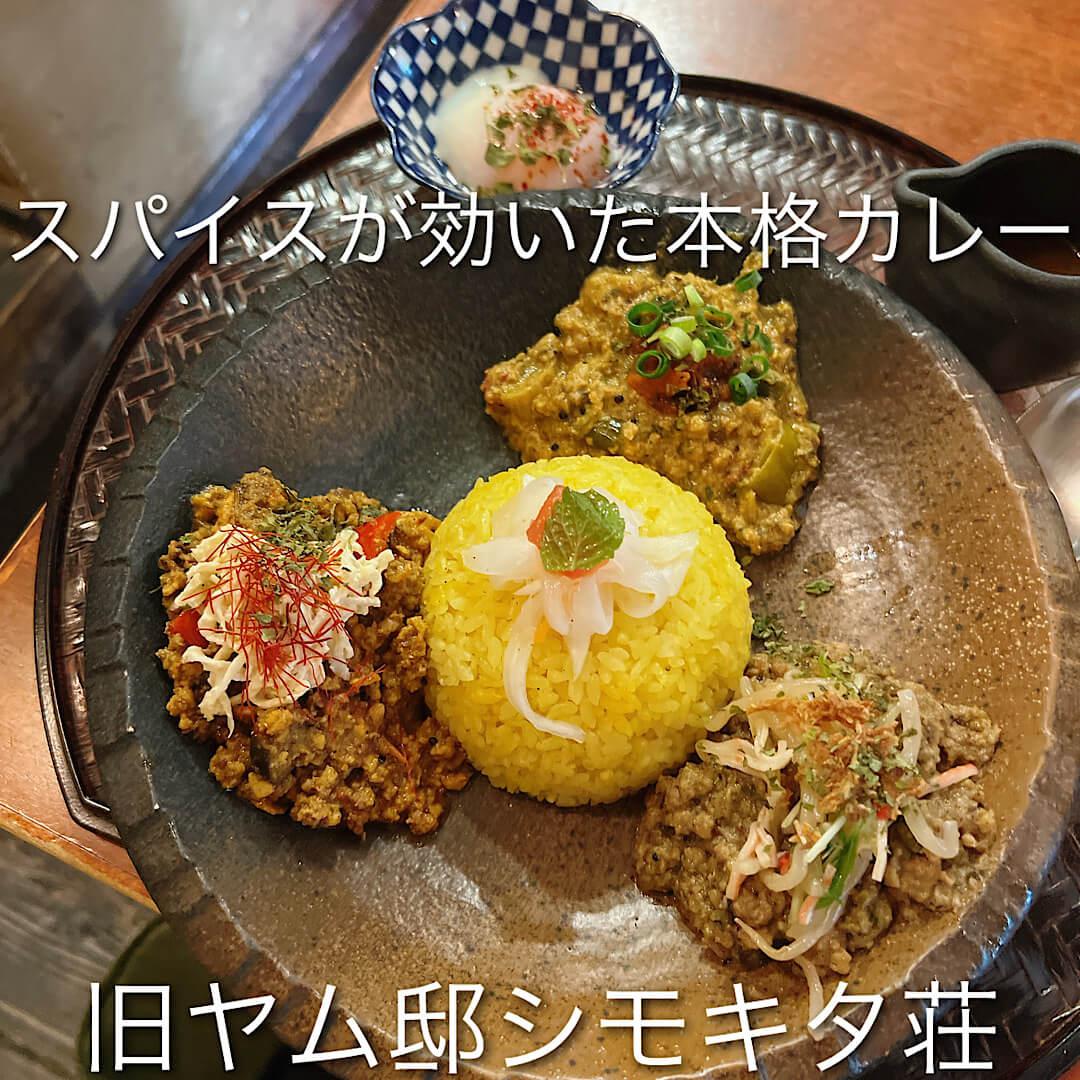 スパイスが効いた本格カレー！旧ヤム邸シモキタ荘