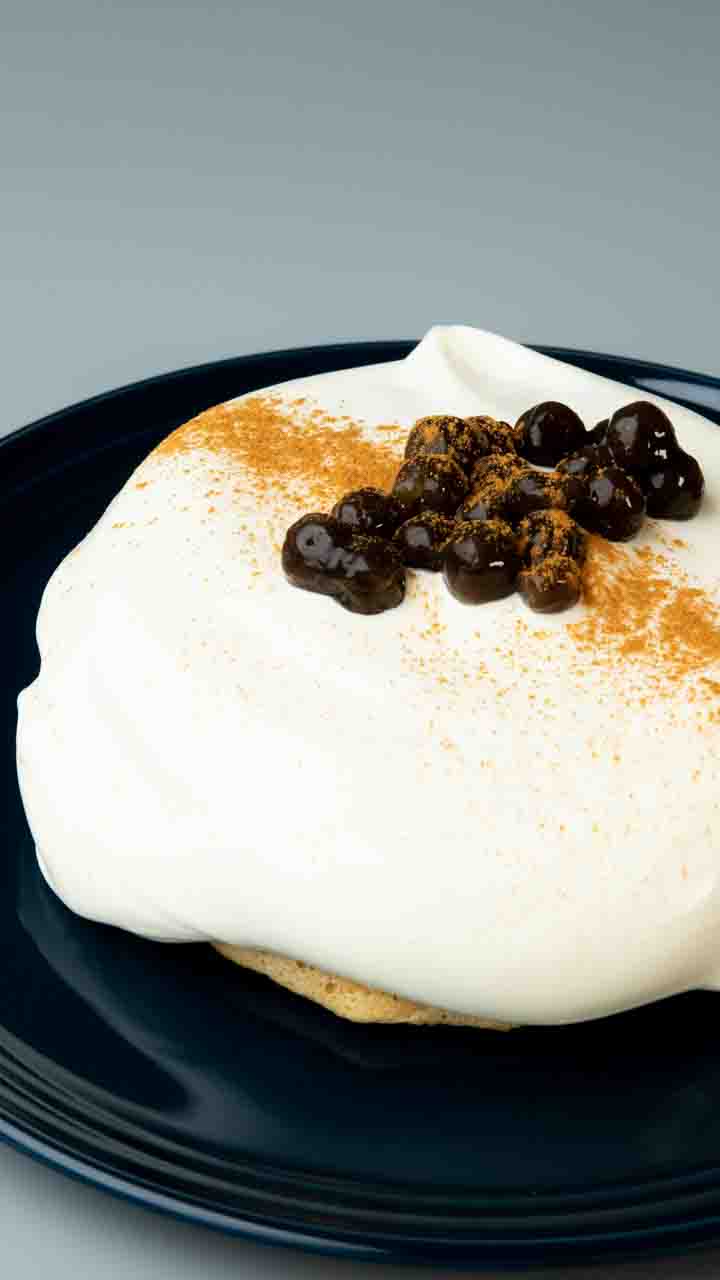 タピオカチャイティーパンケーキ