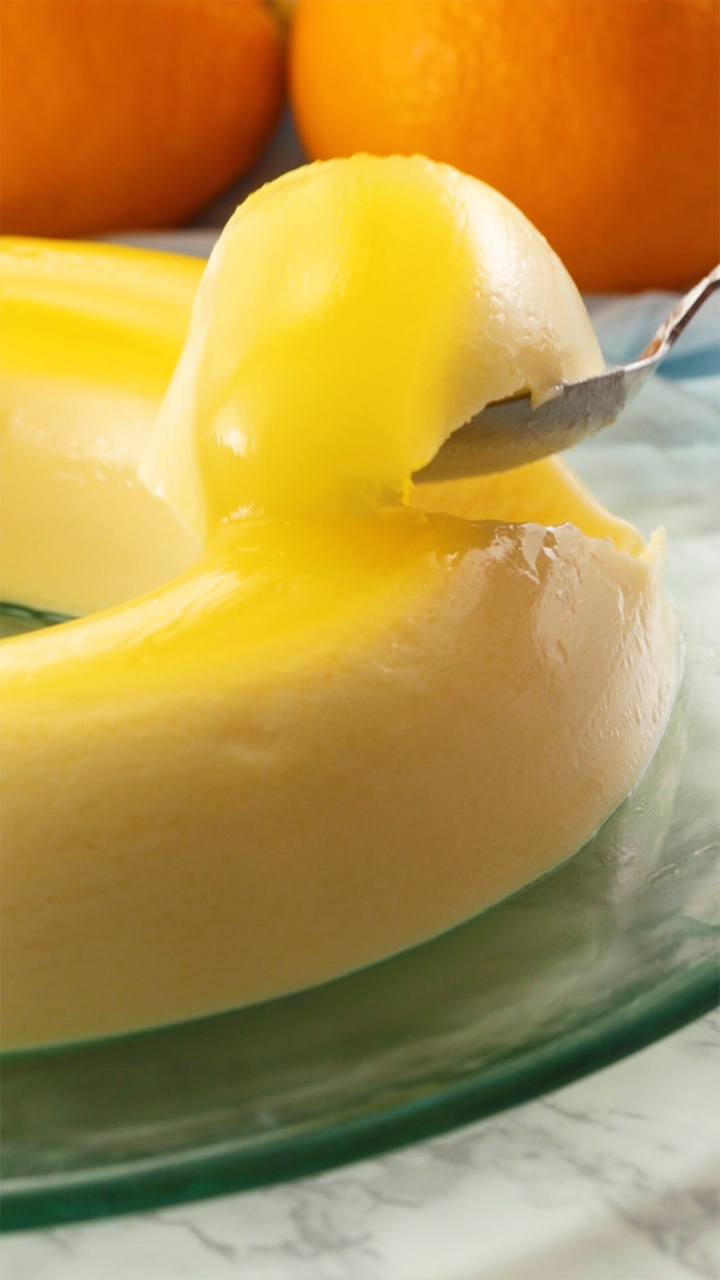 二層のゼリームースの簡単レシピ！きれいすぎて食べるのがもったいない