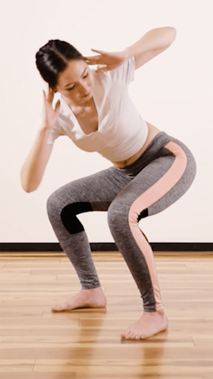 ミス・インターナショナルの美の秘訣♡スクワット・エクササイズ