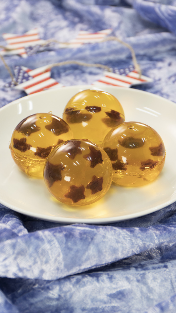 なんだか幸せになれそう♡ラッキースターゼリー