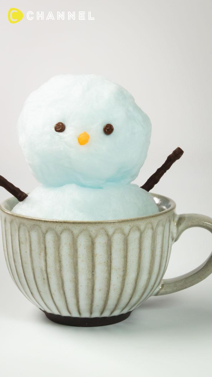 スノーマンが早変わり!?  驚きホットチョコレート