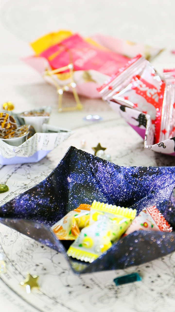 画用紙1枚からできちゃう⁈フォルムが可愛いスタートレー☆