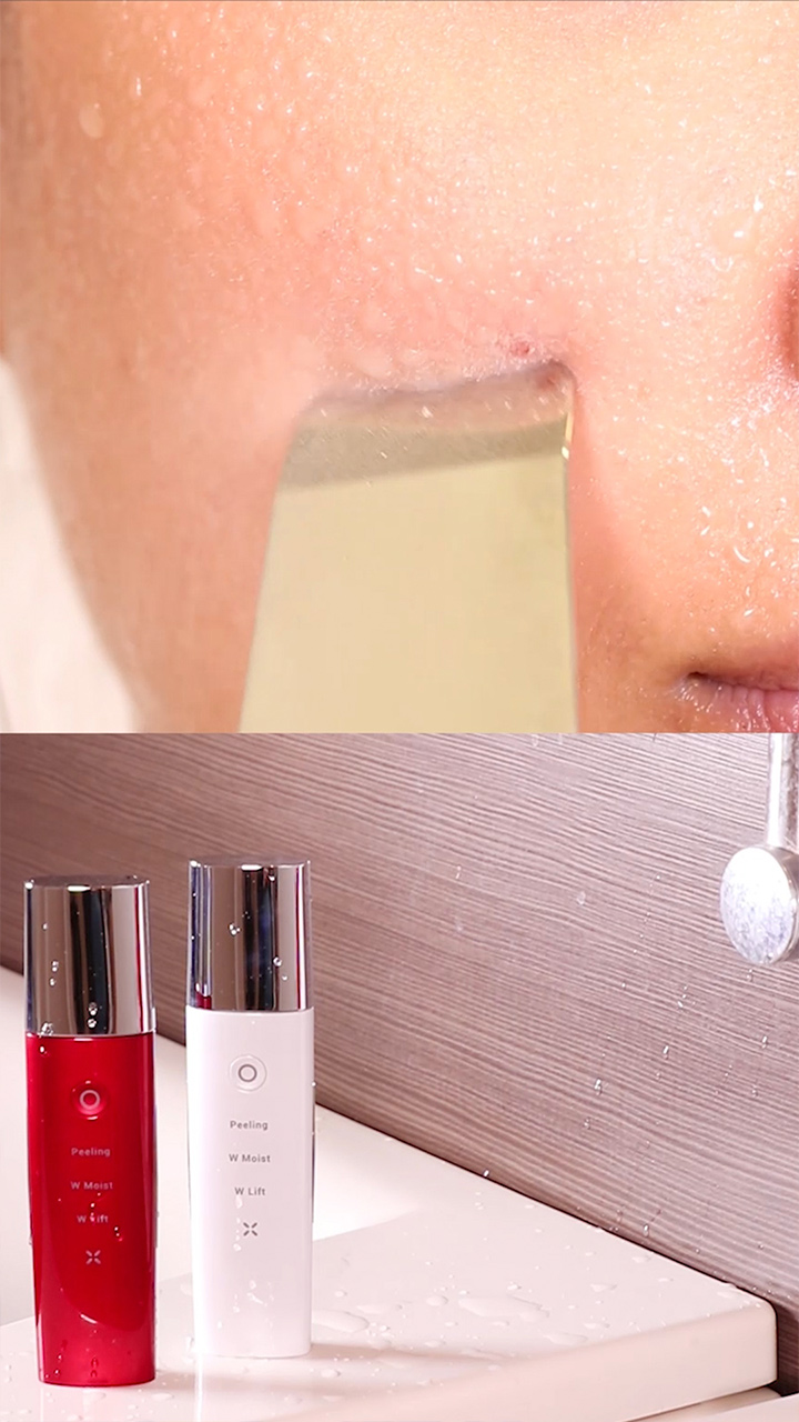 防水仕様のピーリングでバスタイムに角質ケア！