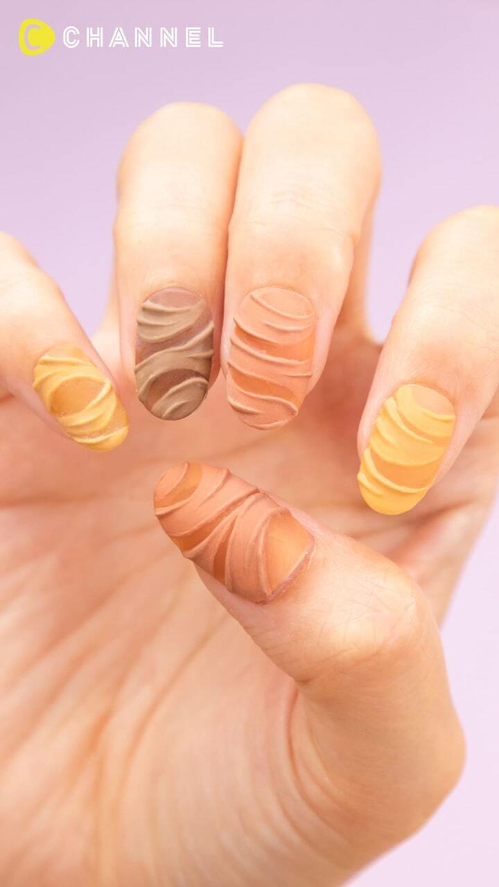 幻想的な世界を指先に♡アンテロープキャニオンネイル