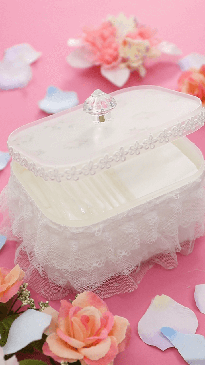 きゅん♡100円収納グッズをガーリーに！