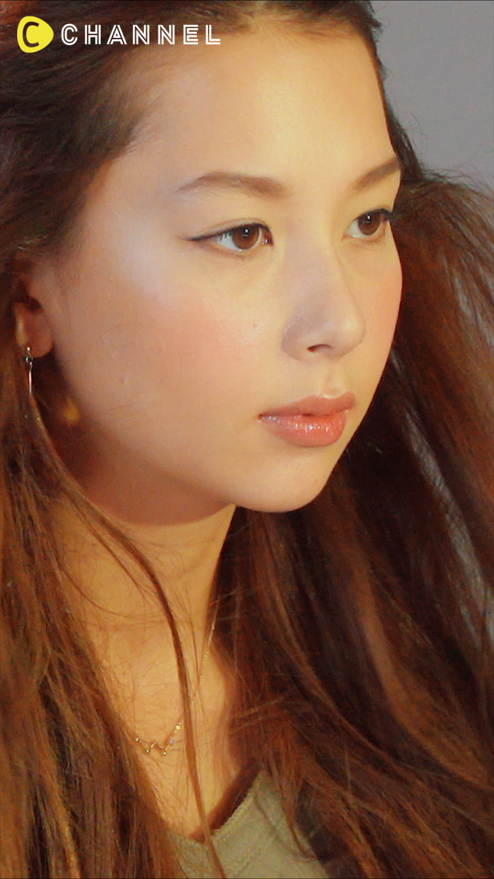 藤原美智子流アイラインテクニック（三角ゾーンを埋める）