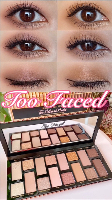 Too Faced 新作アイシャドウパレット16色スウォッチ♡ | C CHANNEL